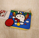 Hello Kitty 50th Anniversary Red Balloon Zip Around Wallet