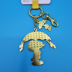 Loungefly Peanuts Snoopy & Woodstock Umbrella Dangling Rainy Day Keychain Charm