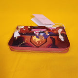 Loungefly Disney Princess Beauty and the Beast Fireplace Scene Zip Wallet