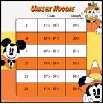 Mickey & Friends Candy Corn Halloween Hoodie Unisex L