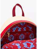 Loungefly Disney Beauty and the Beast Belle Stained Glass Portrait Mini Backpack
