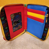 Hello Kitty 50th Anniversary Red Balloon Zip Around Wallet