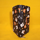 Loungefly Disney Mickey & Minnie Spooky Ghost Candy Corn Halloween Zip Wallet