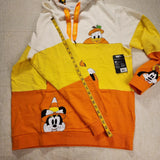 Mickey & Friends Candy Corn Halloween Hoodie Unisex L