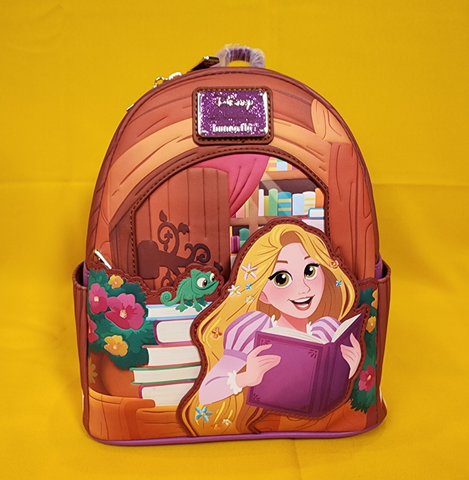 Disney Princess Tangled Rapunzel Story Books Pascal Mini Backpack