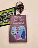 Beetlejuice Handbook for the Recently Deceased Retractable Lanyard ID Holder