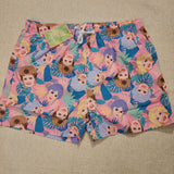 Golden Girls Swim Shorts Unisex AOP Pink Large