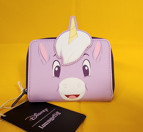 Loungefly Disney Fantasia Pastoral Symphony Baby Pegasus Purple Zip Wallet