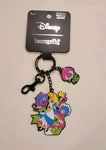 Alice in Wonderland Wild Flower Mushroom Keychain Charm