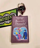 Beetlejuice Handbook for the Recently Deceased Retractable Lanyard ID Holder