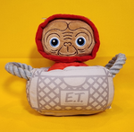 E.T. Basket Plush Dog Cat Toy Squeaks Extra Terrestrial Steven Spielberg E.T