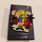 Loungefly Disney Mickey Mouse & Friends Goofy Sunset Beach Blind Box Pin Opened