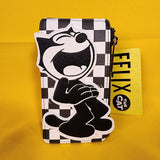 Loungefly Felix the Cat Checkered Black and White Cardholder Wallet