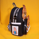 Loungefly Disney Chip N' Dale Two Chips & A Miss Figural Mini Backpack