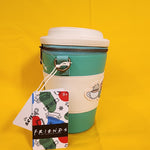 Loungefly Friends Central Perk To-Go Coffee Cup Figural Crossbody Bag