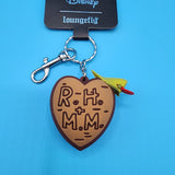 Loungefly Disney Robin Hood 3D Keychain Tree Carving Heart Maid Marian Charm