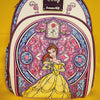 Loungefly Disney Beauty and the Beast Belle Stained Glass Portrait Mini Backpack
