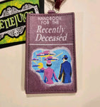 Beetlejuice Handbook for the Recently Deceased Retractable Lanyard ID Holder