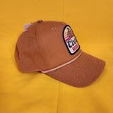 Coors Banquet Beer Coors Rodeo Embroidered Patch Snap Back Hat Tan Baseball Cap