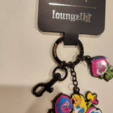 Alice in Wonderland Wild Flower Mushroom Keychain Charm