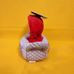 E.T. Basket Plush Dog Cat Toy Squeaks Extra Terrestrial Steven Spielberg E.T