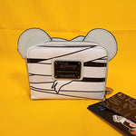 Mickey Mouse Mummy Costume Halloween Cosplay Zip Around Wallet