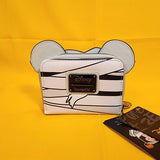 Mickey Mouse Mummy Costume Halloween Cosplay Zip Around Wallet