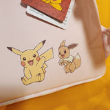 Pokémon Cafe Pikachu & Eevee Pink Dessert Mini Backpack