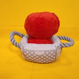 E.T. Basket Plush Dog Cat Toy Squeaks Extra Terrestrial Steven Spielberg E.T