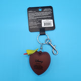 Loungefly Disney Robin Hood 3D Keychain Tree Carving Heart Maid Marian Charm