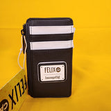 Loungefly Felix the Cat Checkered Black and White Cardholder Wallet