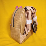 Loungefly Disney The Aristocats Marie Kitten Basket Bow Brown Mini Backpack