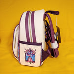 Loungefly Disney Beauty and the Beast Belle Stained Glass Portrait Mini Backpack