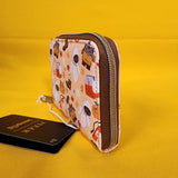 Loungefly Disney Pixar WALL-E & Eve Fall Autum Leaf Pumpkin Icons Zipper Wallet