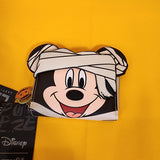 Mickey Mouse Mummy Costume Halloween Cosplay Zip Around Wallet
