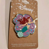Little Mermaid Ariel Swimming Shell Frame Enamel Pin