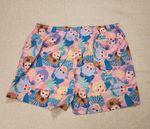 Golden Girls Swim Shorts Unisex AOP Pink Large