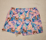 Golden Girls Swim Shorts Unisex AOP Pink Large