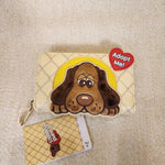 Pound Puppies 40th Anniversary Plush Zip Around Wallet