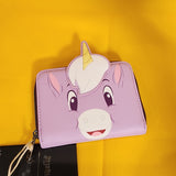 Loungefly Disney Fantasia Pastoral Symphony Baby Pegasus Purple Zip Wallet