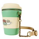 Loungefly Friends Central Perk To-Go Coffee Cup Figural Crossbody Bag