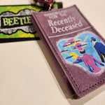 Beetlejuice Handbook for the Recently Deceased Retractable Lanyard ID Holder
