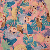 Golden Girls Swim Shorts Unisex AOP Pink Large