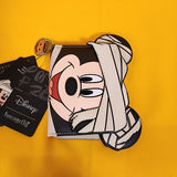Mickey Mouse Mummy Costume Halloween Cosplay Zip Around Wallet