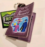 Beetlejuice Handbook for the Recently Deceased Retractable Lanyard ID Holder