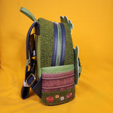 Loungefly Edward Scissorhands Sherpa Heart Topiary Horror Movie Mini Backpack