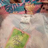 Golden Girls Swim Shorts Unisex AOP Pink Large
