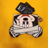 Mickey Mouse Mummy Costume Halloween Cosplay Zip Around Wallet