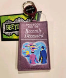 Beetlejuice Handbook for the Recently Deceased Retractable Lanyard ID Holder