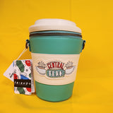 Loungefly Friends Central Perk To-Go Coffee Cup Figural Crossbody Bag